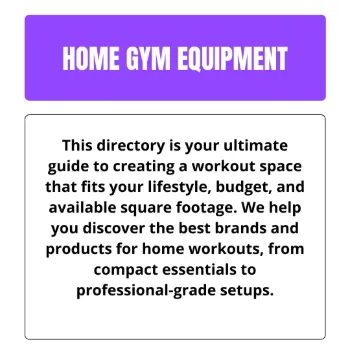 Picture for category Home Gym Equipment
