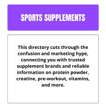 Show products in category Sports Supplements Picture for category Sports Supplements