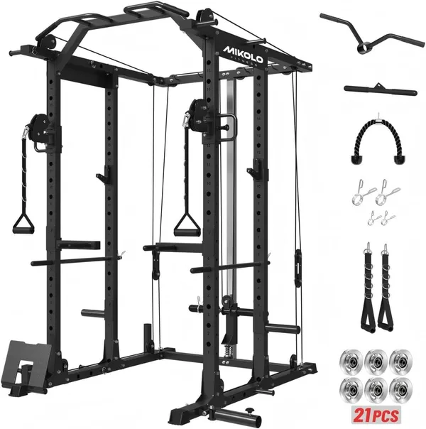 Mikolo Power Cage with Cable Crossover